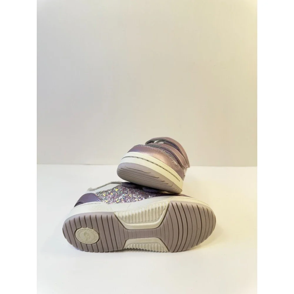 C27. Stride Rite Girls Denver Sneakers Purple-US 11